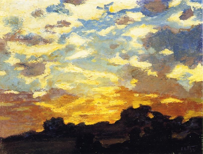 Edward Henry Potthast Golden Sunset